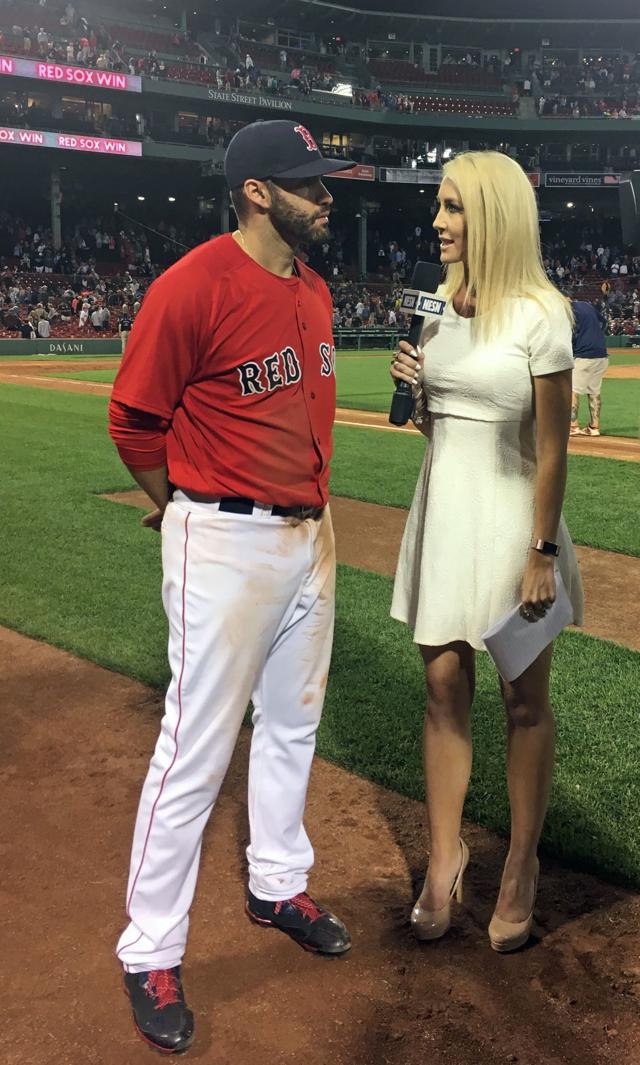 From Bellevue to Fenway Guerin Austin’s broadcast career takes her to