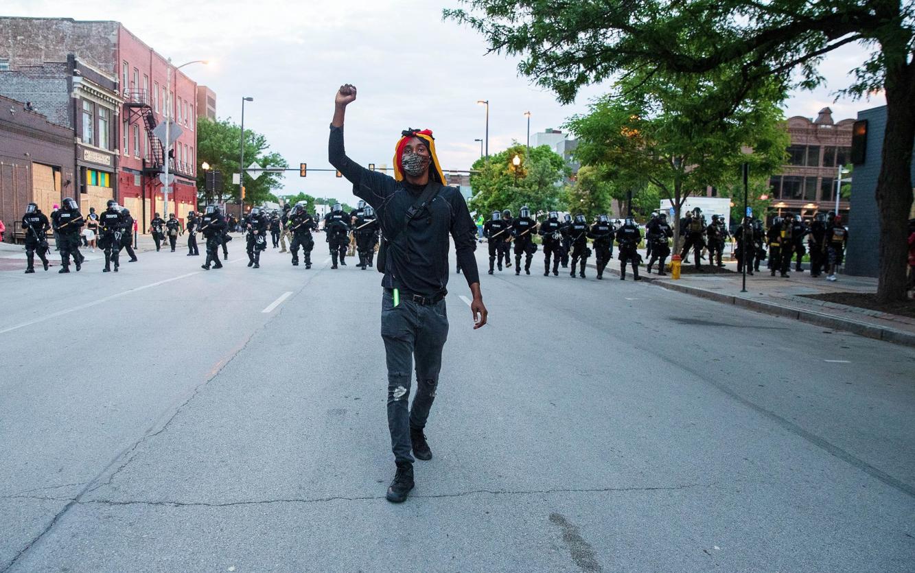 Omaha Riot Photos: Third night of protest in Omaha amid a new curfew