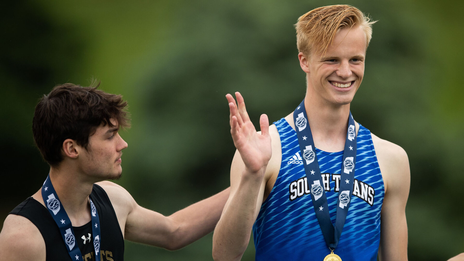 Gold Medal Champions At Nebraska State Track And Field Meet