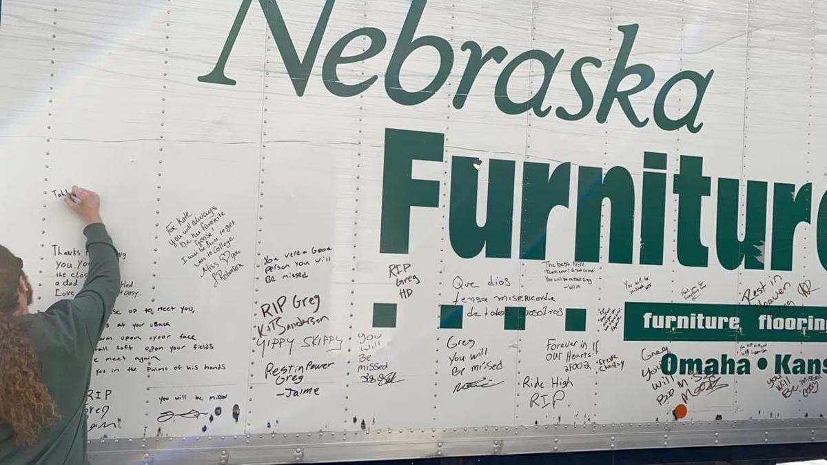 30 Nebraska Furniture Mart Trucks Join Funeral Procession For Longtime Delivery Driver Obituaries Omaha Com