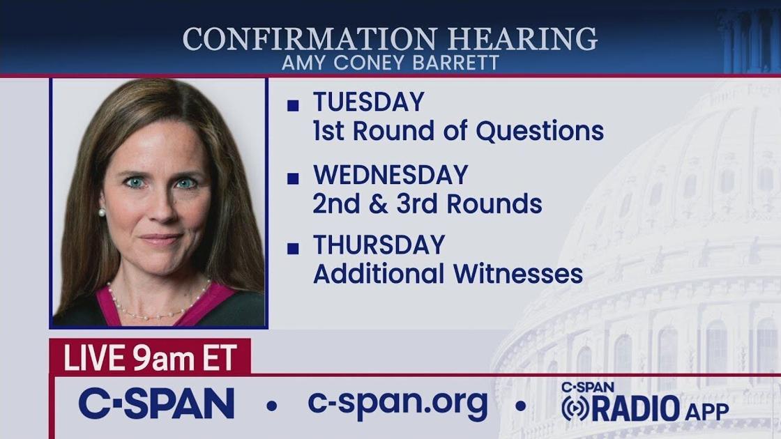 Confirmation Hearing For Supreme Court Nominee Judge Amy Coney Barrett Day 4 Live Video Omaha Com