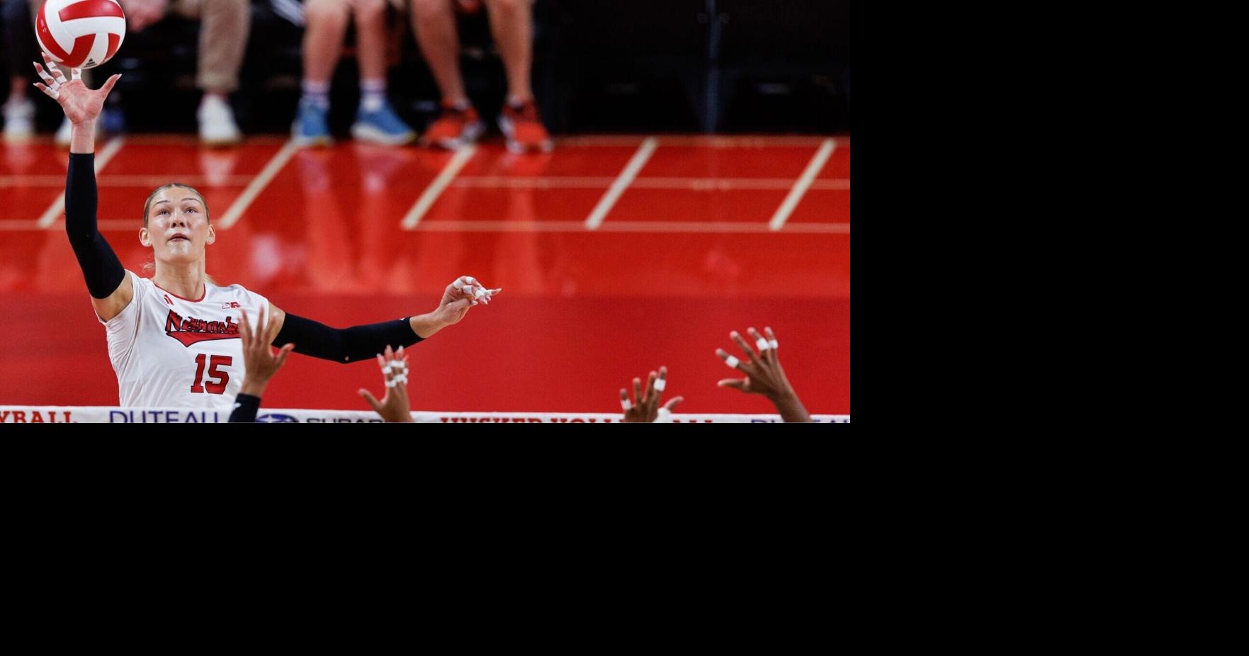 Nebraska volleyball coach Dani Busboom Kelly gives positive Andi Jackson injury update