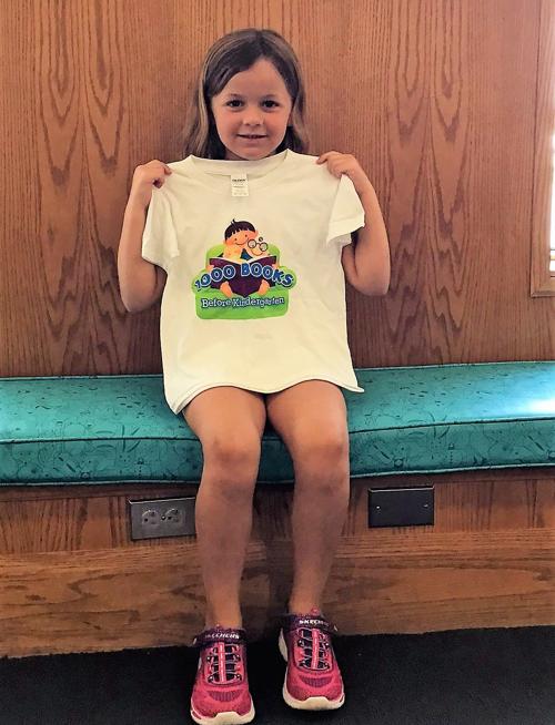 Young Reader hits 1,000 book goal - Bravery Weaver