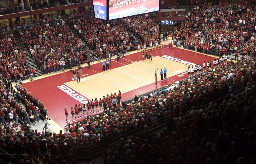 Nebraska volleyball wants fans to vote on new Devaney Center court ...