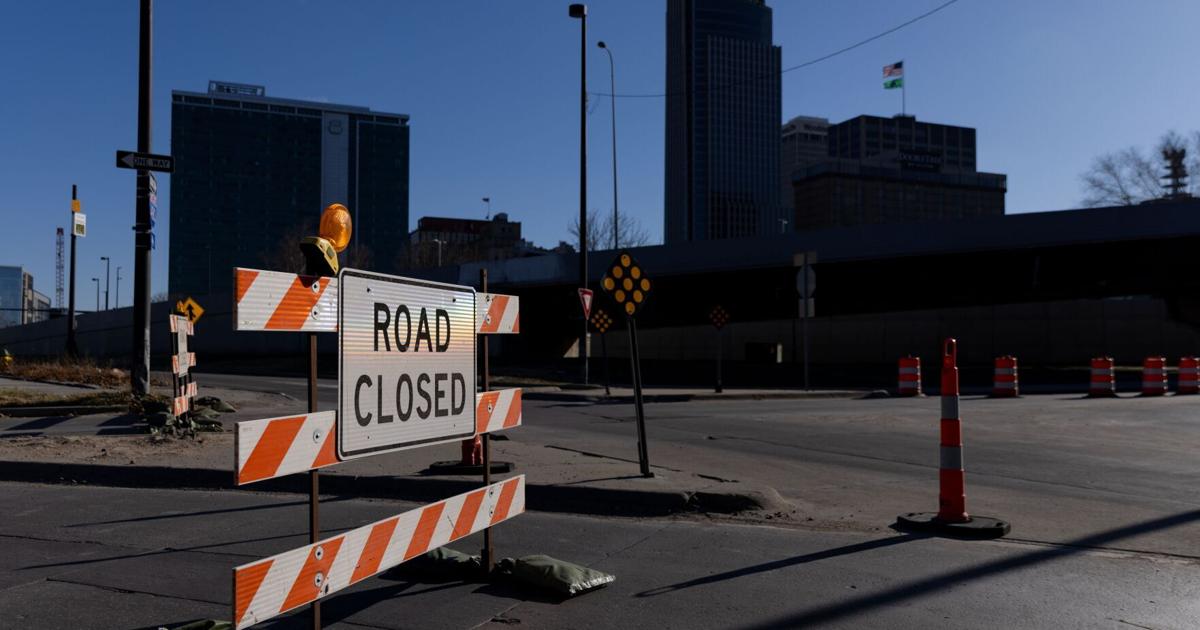 Omaha Ramp Interstate 480 lane and ramp closures begin Monday in downtown Omaha
