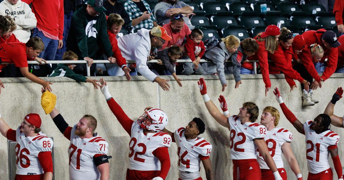 Photos: Nebraska football takes on Michigan State
