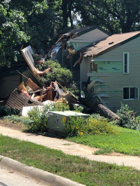 Derecho, a huge windstorm, starts near Omaha and leaves path of ...