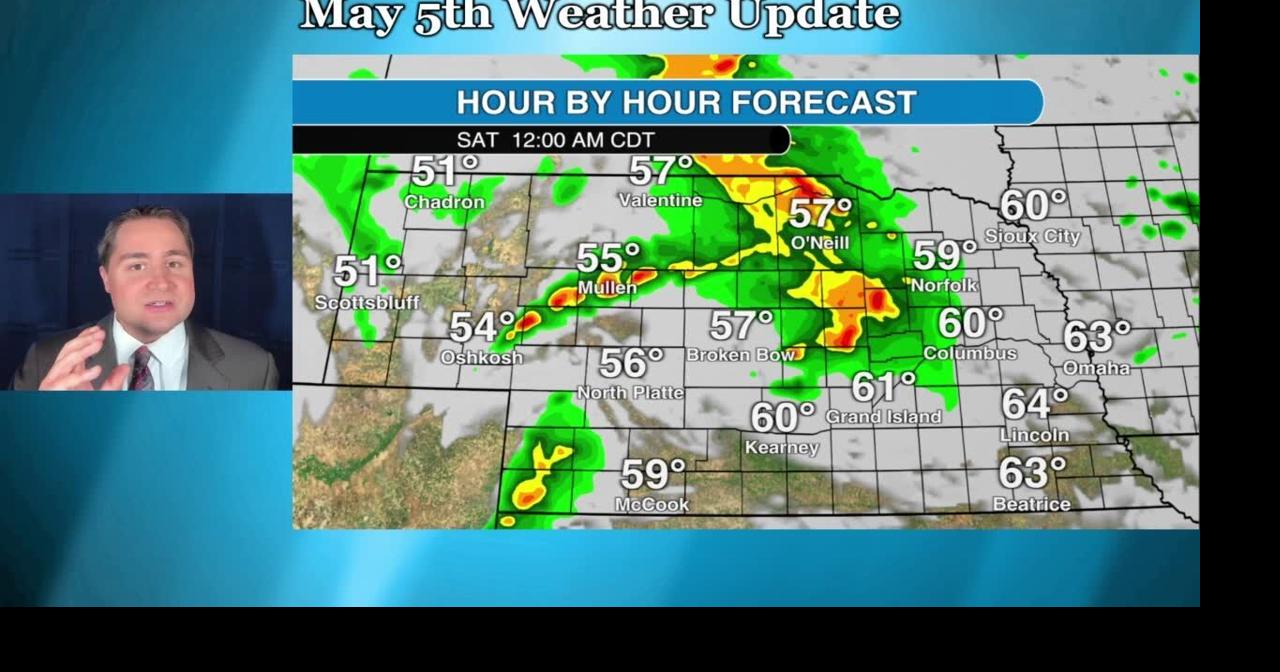Friday, May 5 weather update for Nebraska