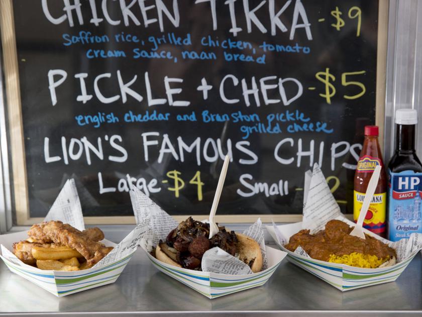 Review: Dire Lion food truck fills a niche with fresh, creative takes on British classics