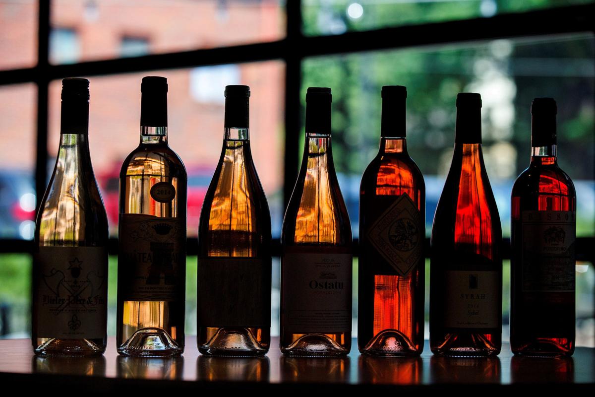 Sip a rainbow of rosés at Corkscrew Wine and Cheese