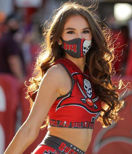 NFL Team Apparel Toddler Tampa Bay Buccaneers Cheerleader Red T