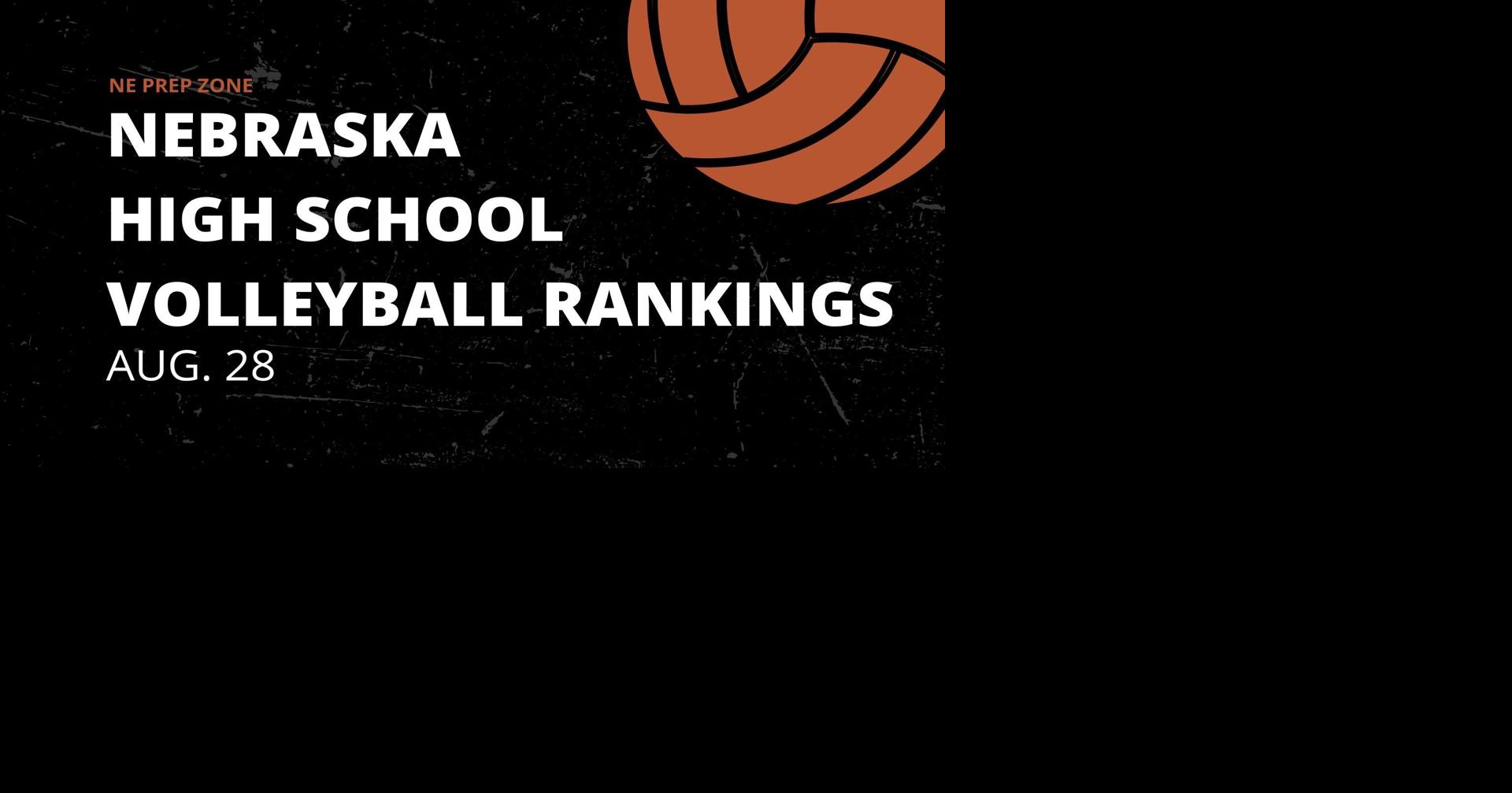 Nebraska high school volleyball rankings, Aug. 28