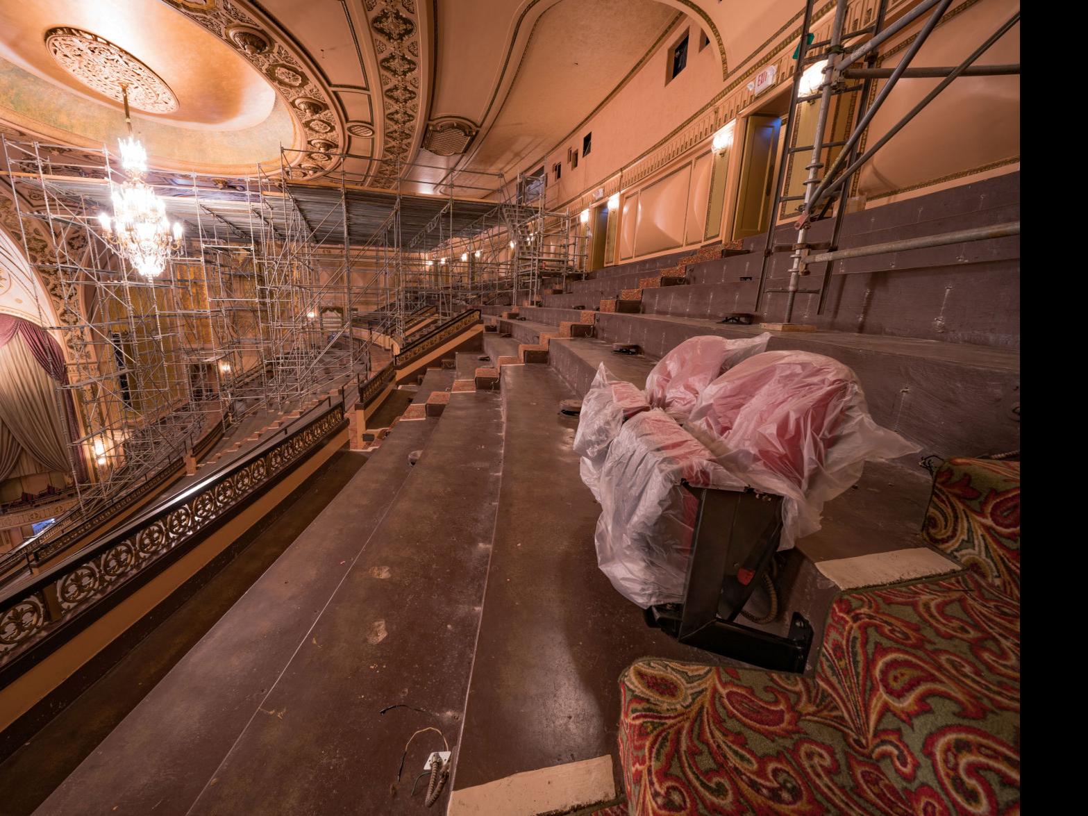 New Seats Carpet Part Of 2 5 Million In Improvements To Orpheum Theater Ahead Of Its 90th Anniversary Entertainment Omaha Com