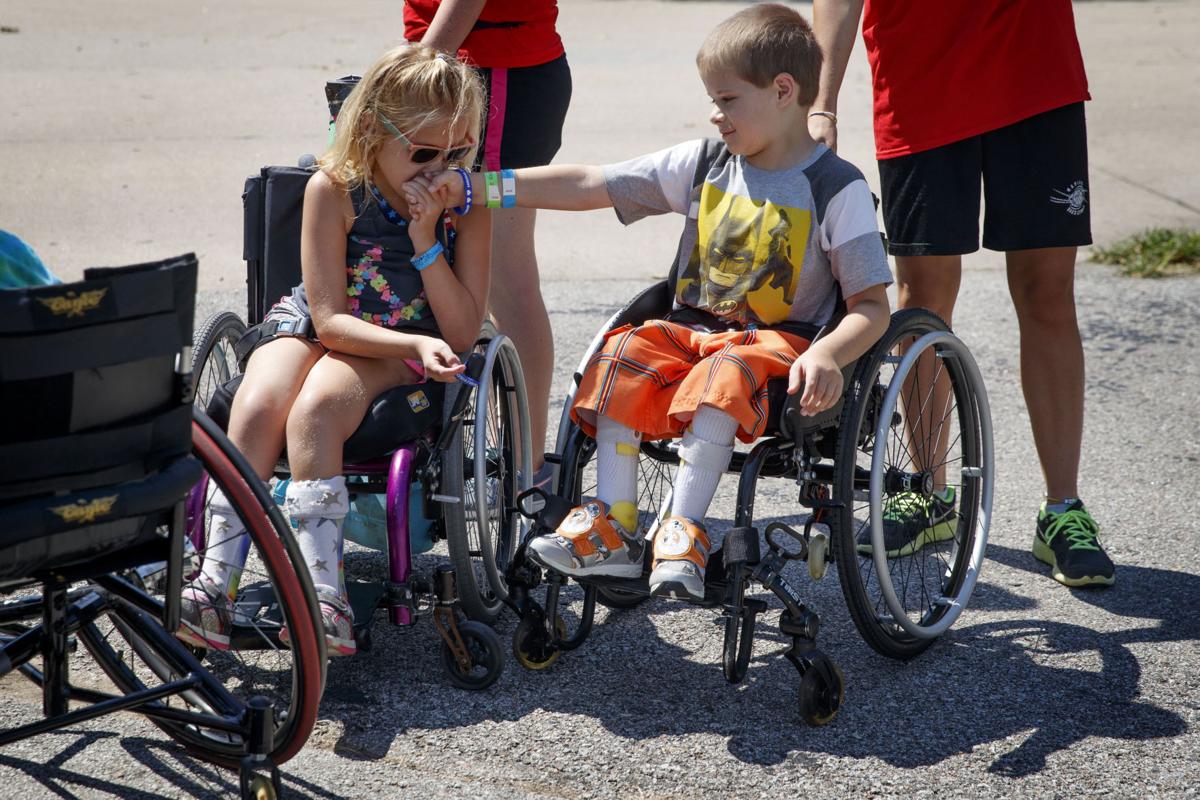 'They’re on the same playing field' Wheelchair Sports Camp gives