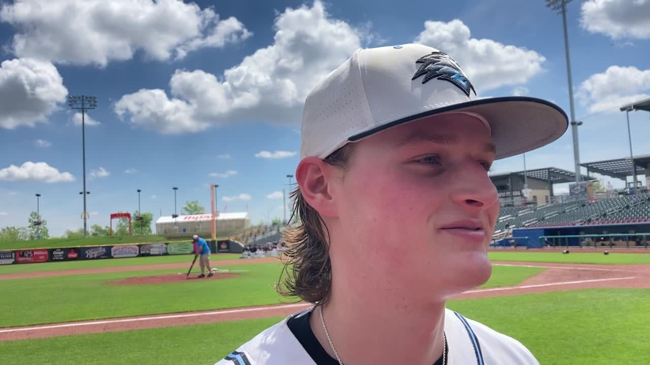 Elkhorn North pitcher Ryan Harrahill strikes out nine in first round win