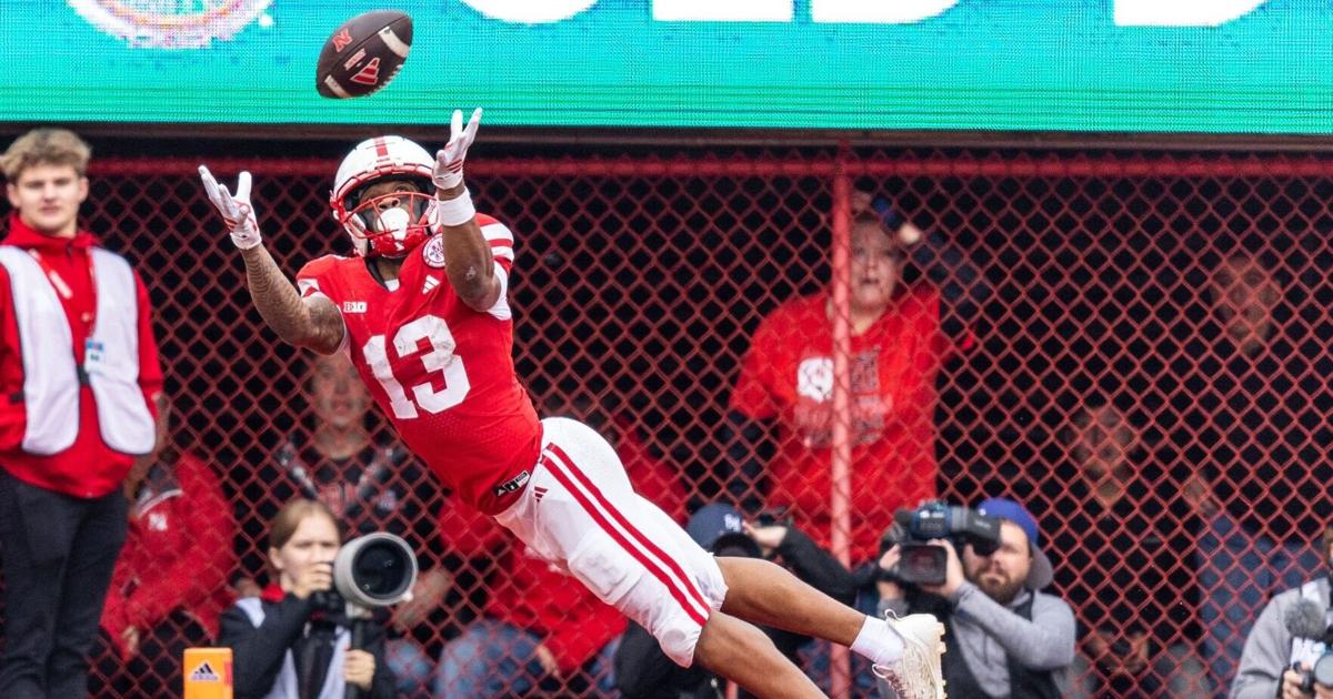 Große Wide Receiver: Nebraskas Gruppe großer Wide Receiver umfasst den ...
