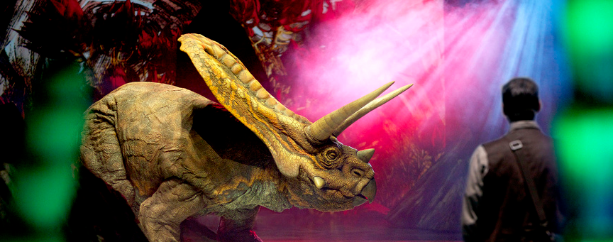 family ticket walking with dinosaurs
