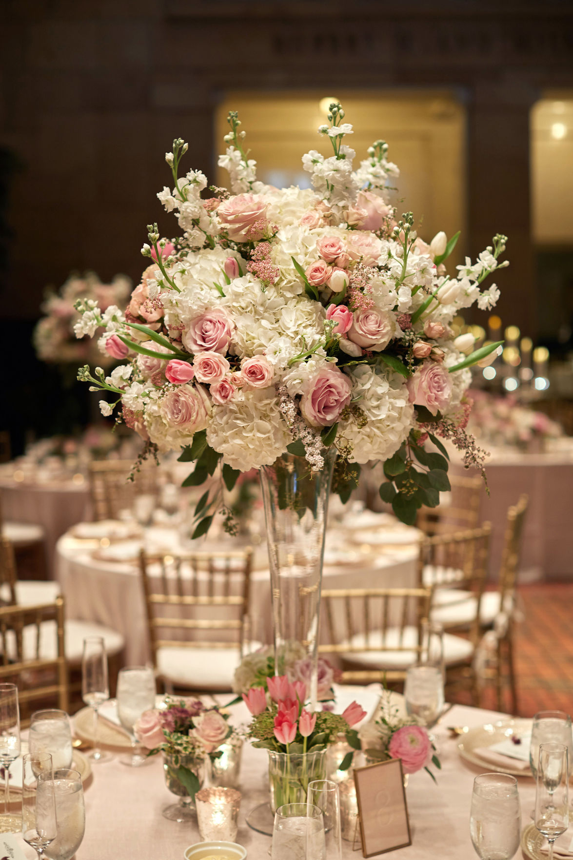 Adrienne and Blake: 'Lush garden' reception at Joslyn Art Museum ...