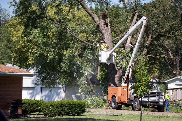 'It left a path right through the middle of town' Storm batters Wymore