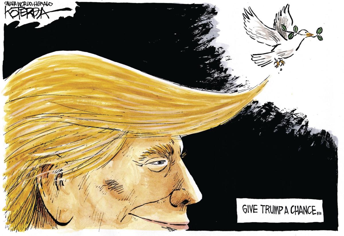 The Public Pulse Thumbs Up On Trump Cartoon Opinion Omaha Com