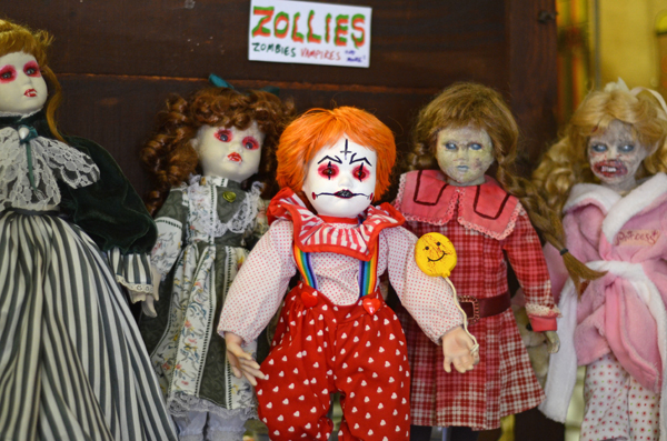 Where are the Zombies Dolls?, Yesterday was because of Hall…