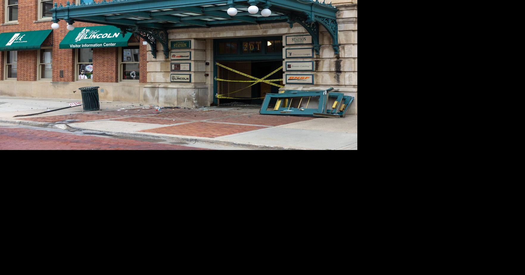 Lincoln Station damage