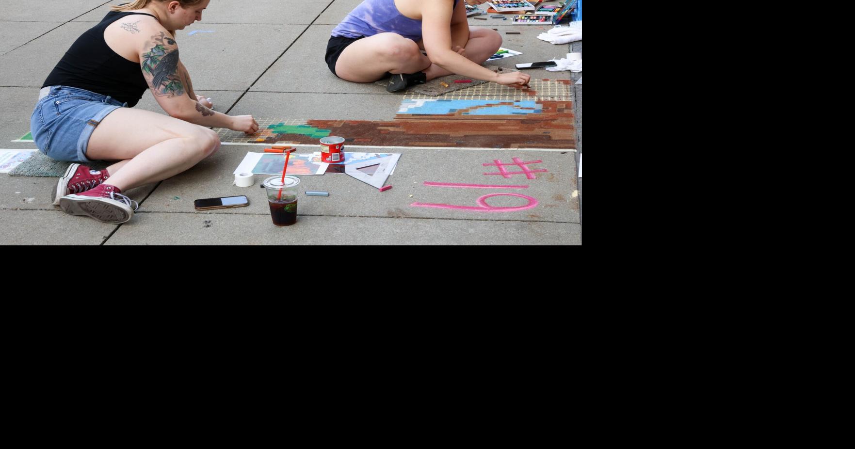Sidewalks at Omaha's Turner Park will be filled with chalk masterpieces ...