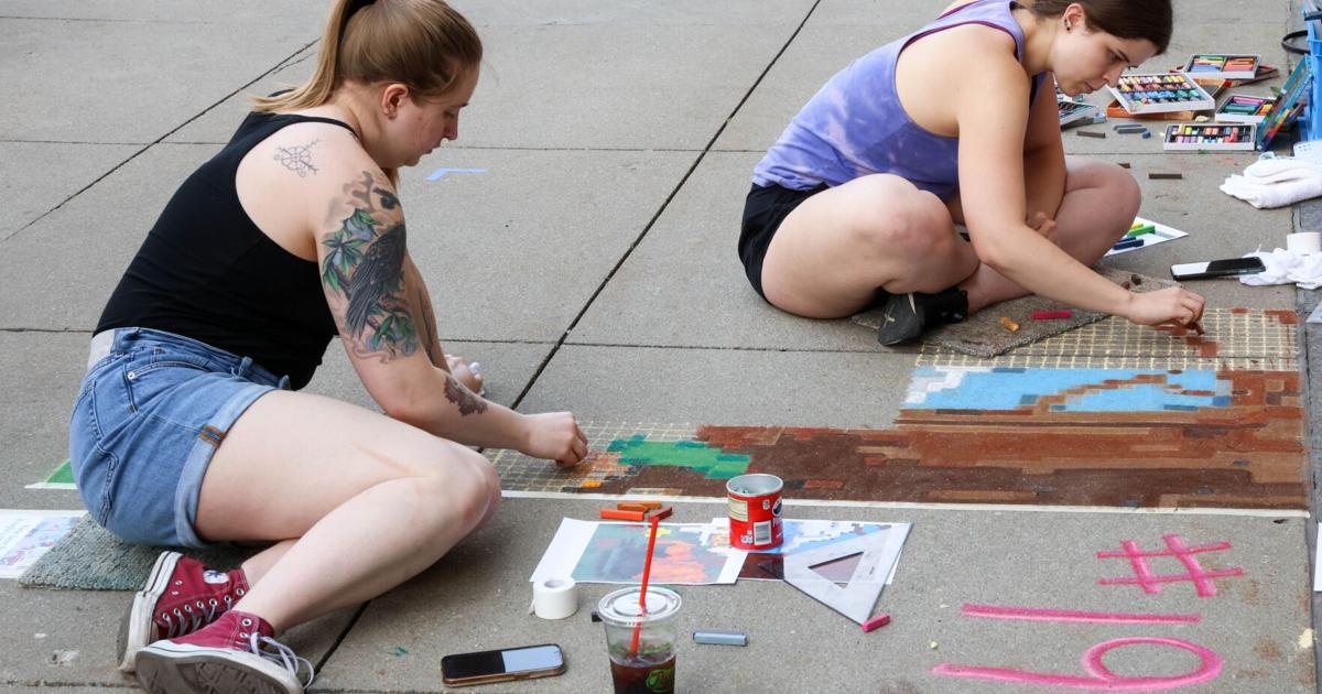 Sidewalks at Omaha's Turner Park will be filled with chalk masterpieces ...