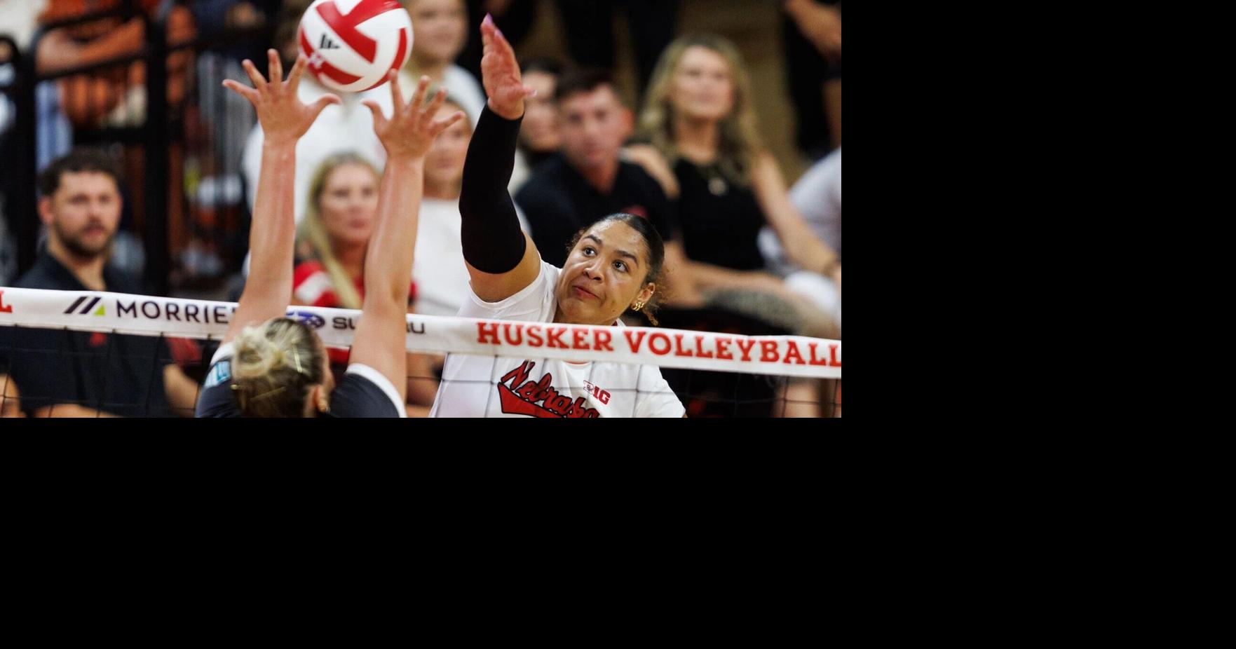 Nebraska volleyball routs New Mexico in return home; Justin Frommer's 3 takes