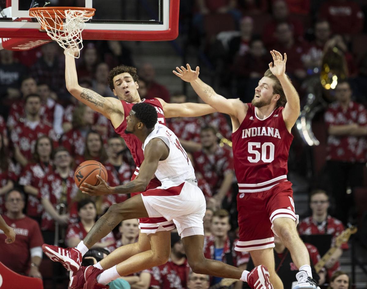In Topsy Turvy Game Indiana Hands Nebraska Basketball Its Third