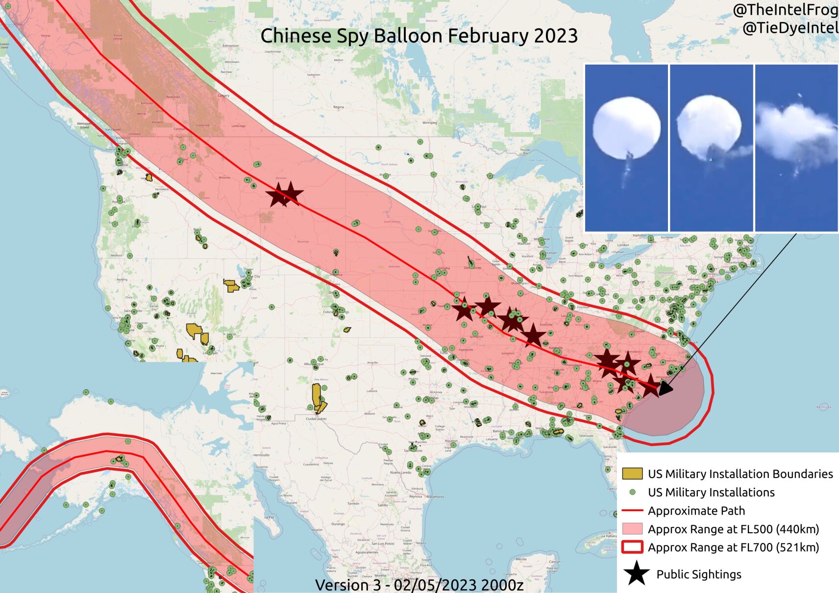 While no one was looking Chinese spy balloon probably soared