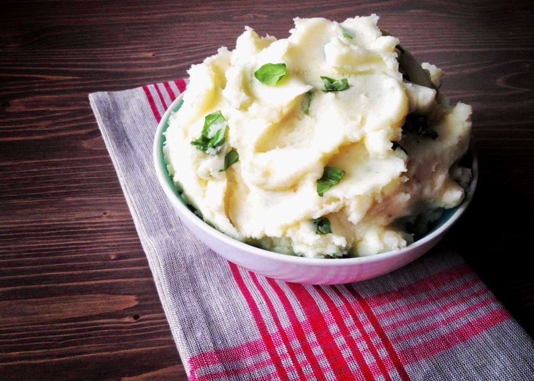 Basil mashed potatoes The side dish you didn t know you needed on