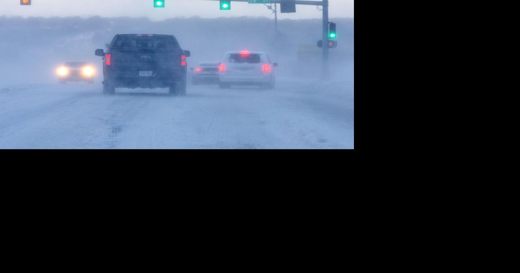 Frigid cold front moving through Omaha area could bring snow, gusts and near-zero visibility