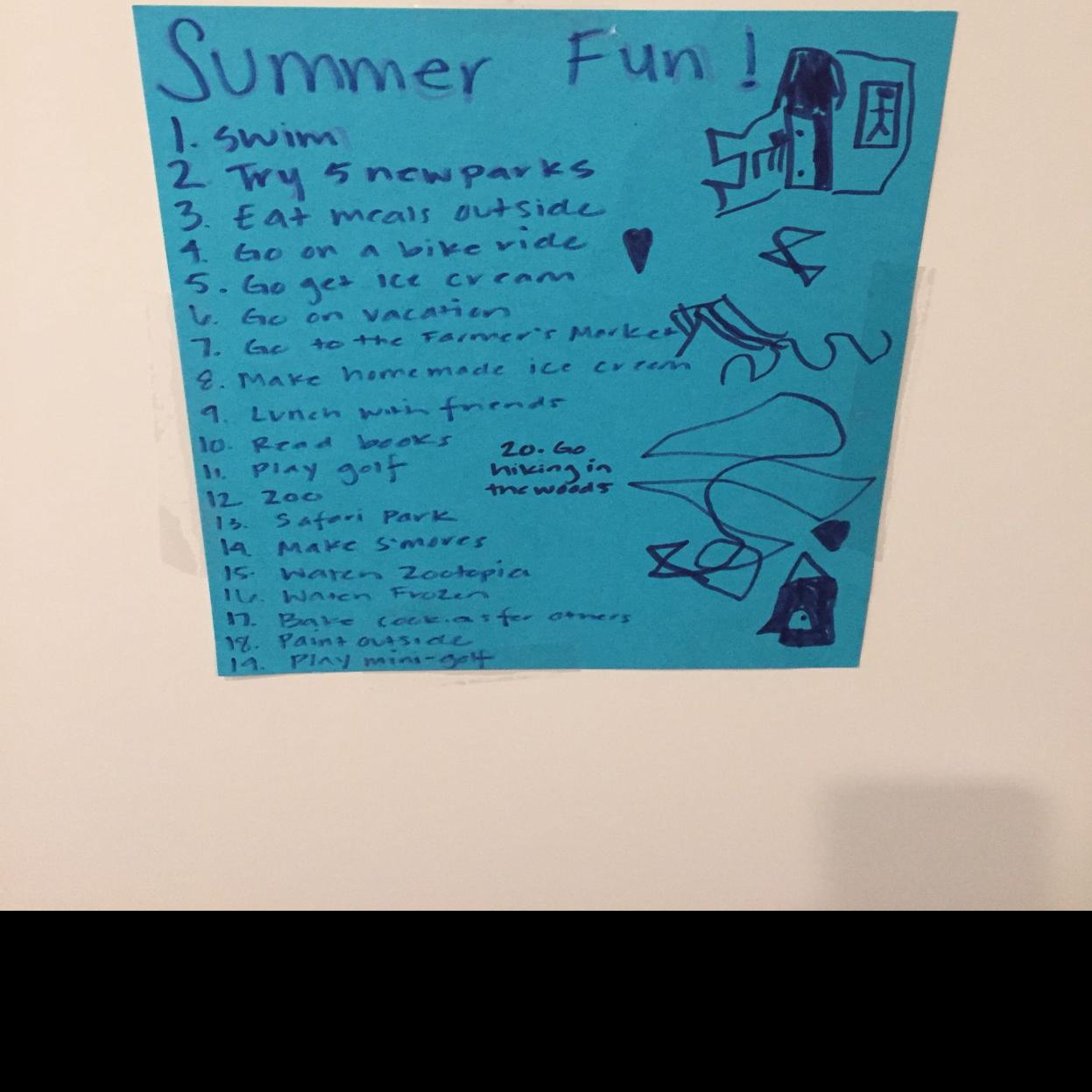 20 Must Do Summer Activities As Told By A 5 Year Old Blogs