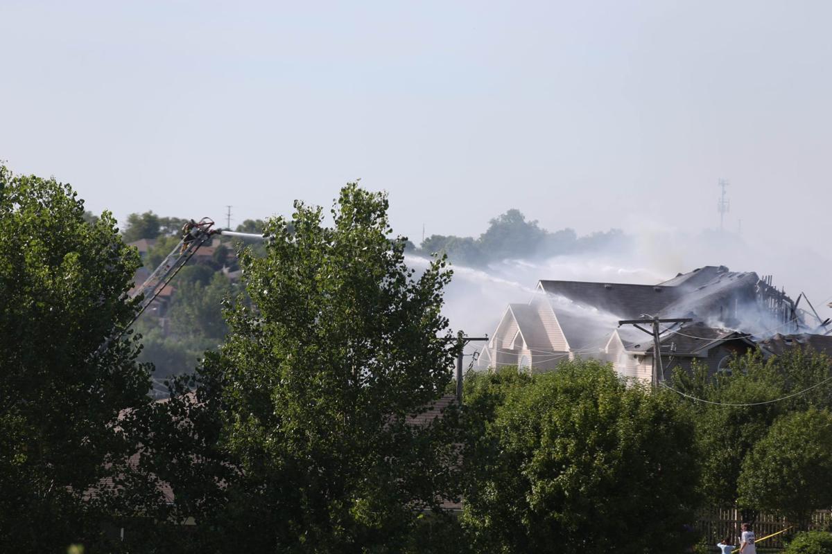 Firefighter, 2 others injured as roof collapses at Bellevue apartment
