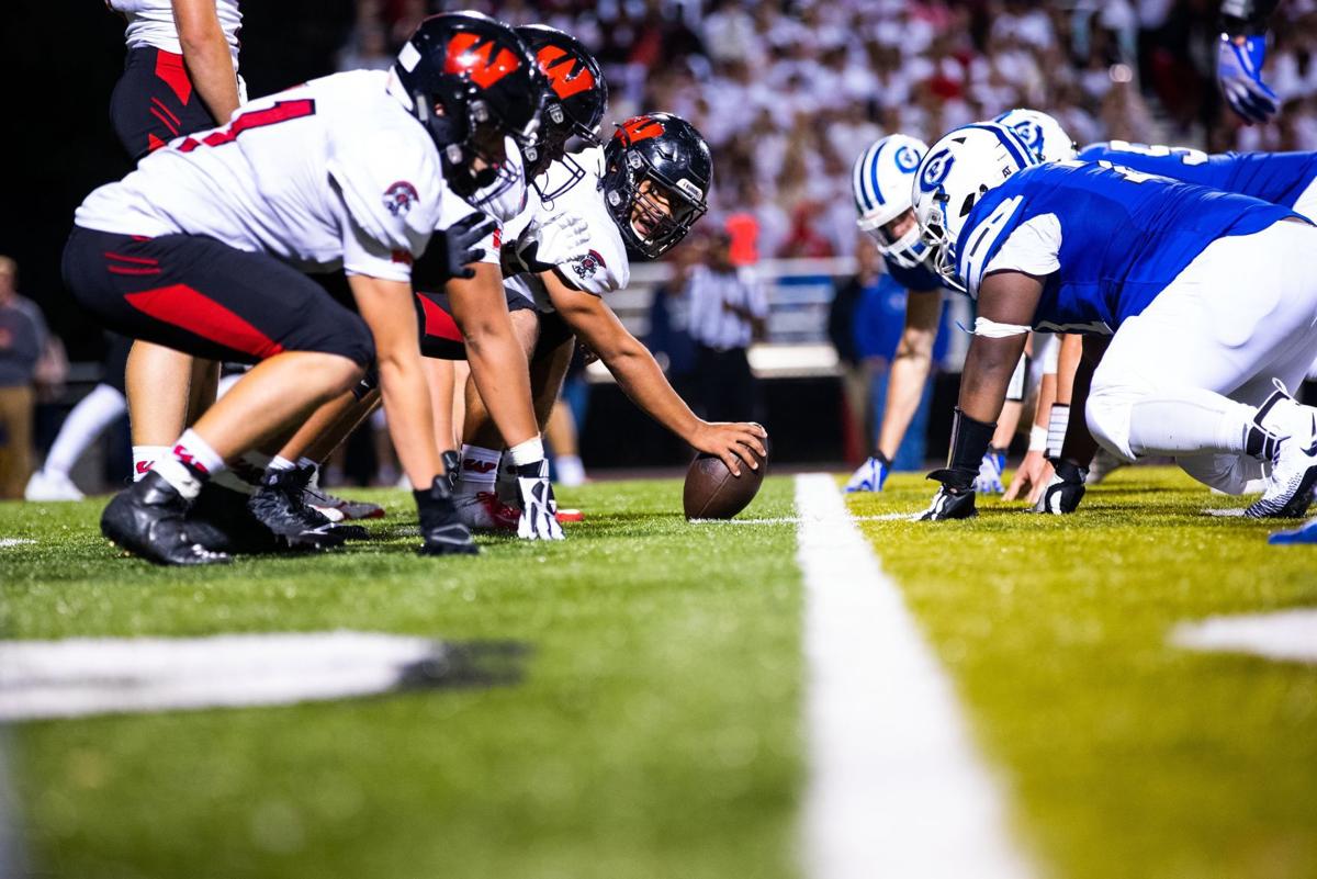 A 5-foot-7 lineman, 'Deuce' Miller-Johnston is the center of attention for undefeated Westside