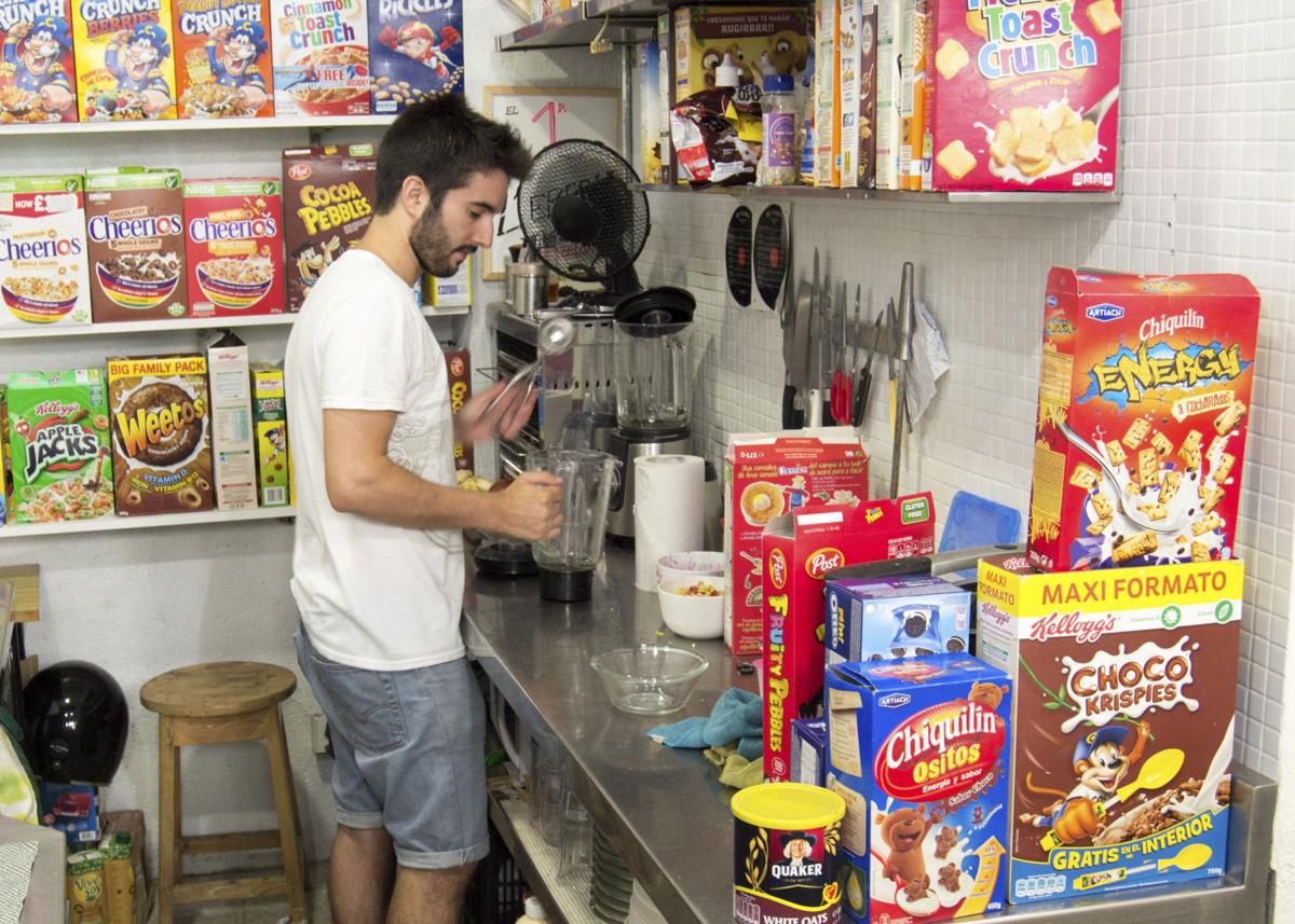 are endless' at European cafes serving American cereals