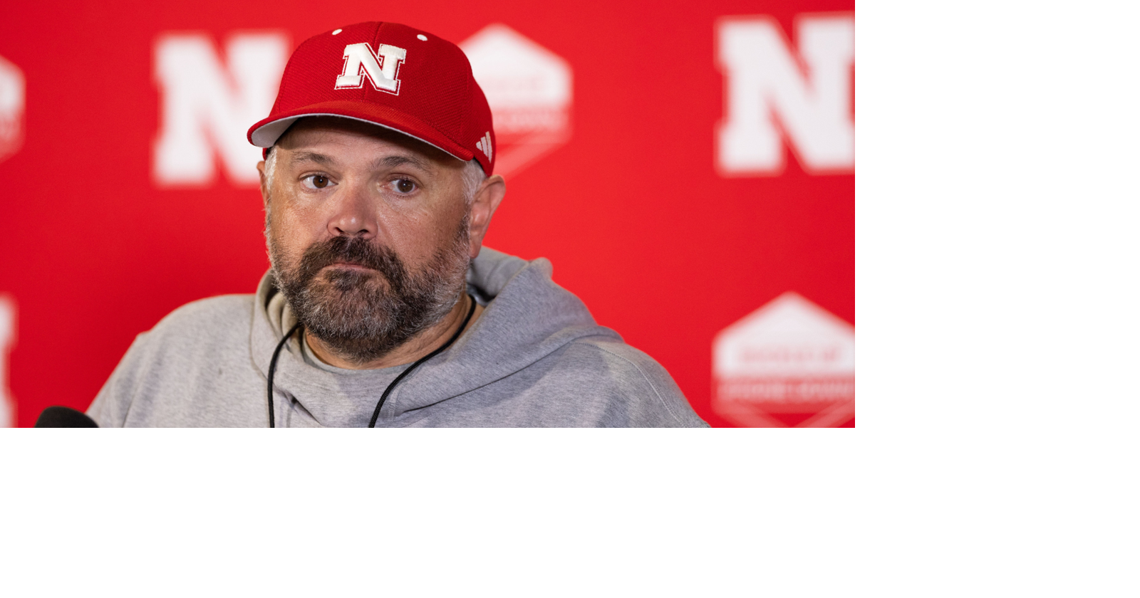 Nebraska coach Matt Rhule