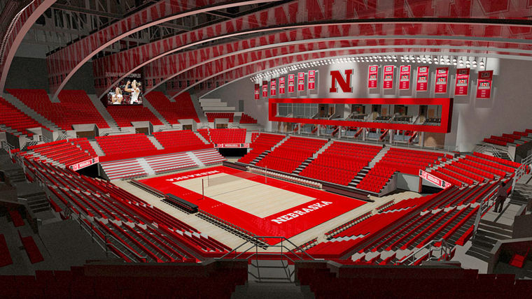 Devaney Center Volleyball Seating Chart