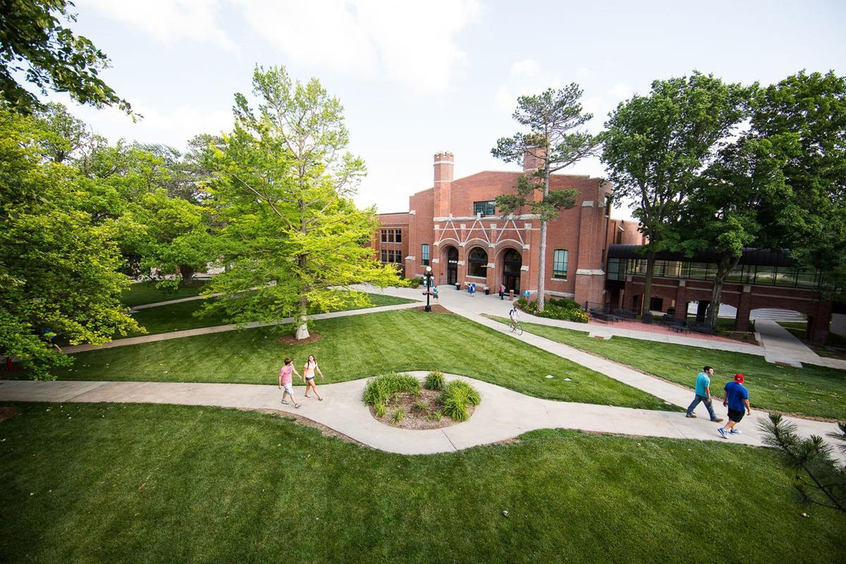 Visit the historic Peru State College library