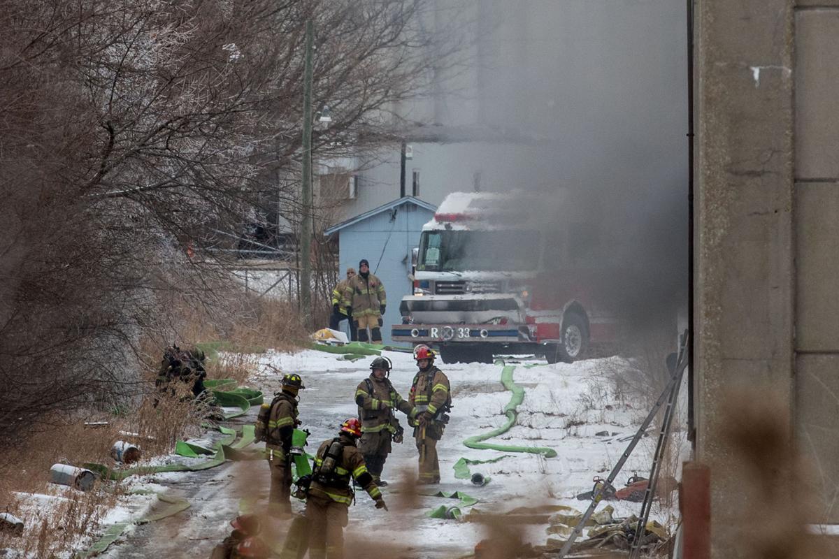 Omaha firefighters battle South 33rd Street structure fire Local News
