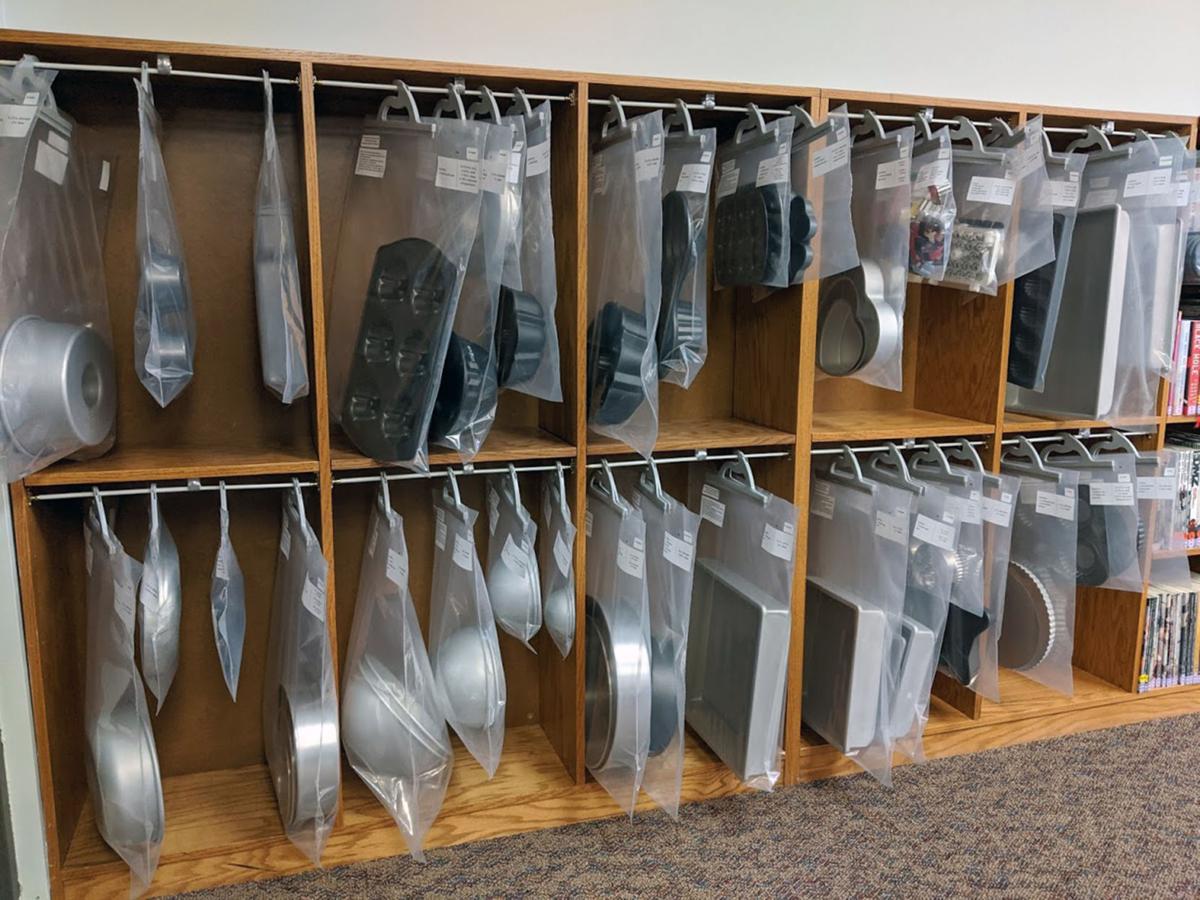 Library introduces cake pan collection for checkout Gretna
