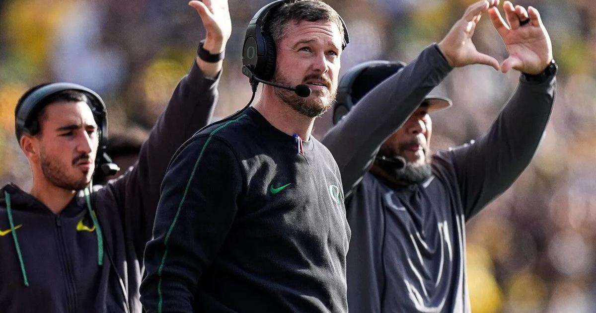 Oregon Dan Lanning lauds Dylan Raiola's 'unbelievable' offseason work
