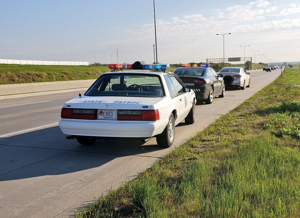 Watch out: A classic Ford Mustang State Patrol car could pull you over