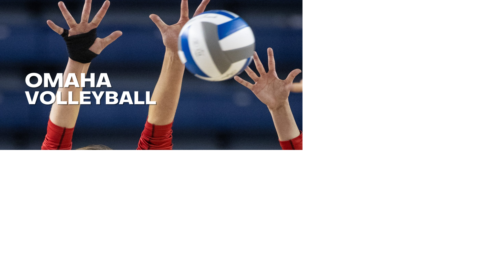 Omaha volleyball heading back to Summit League final after holding off