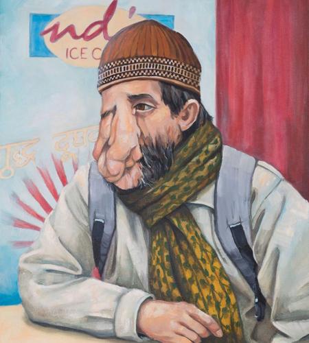 'Art ... is everywhere': Nepalese man gets new lease on life through art professor's portrait