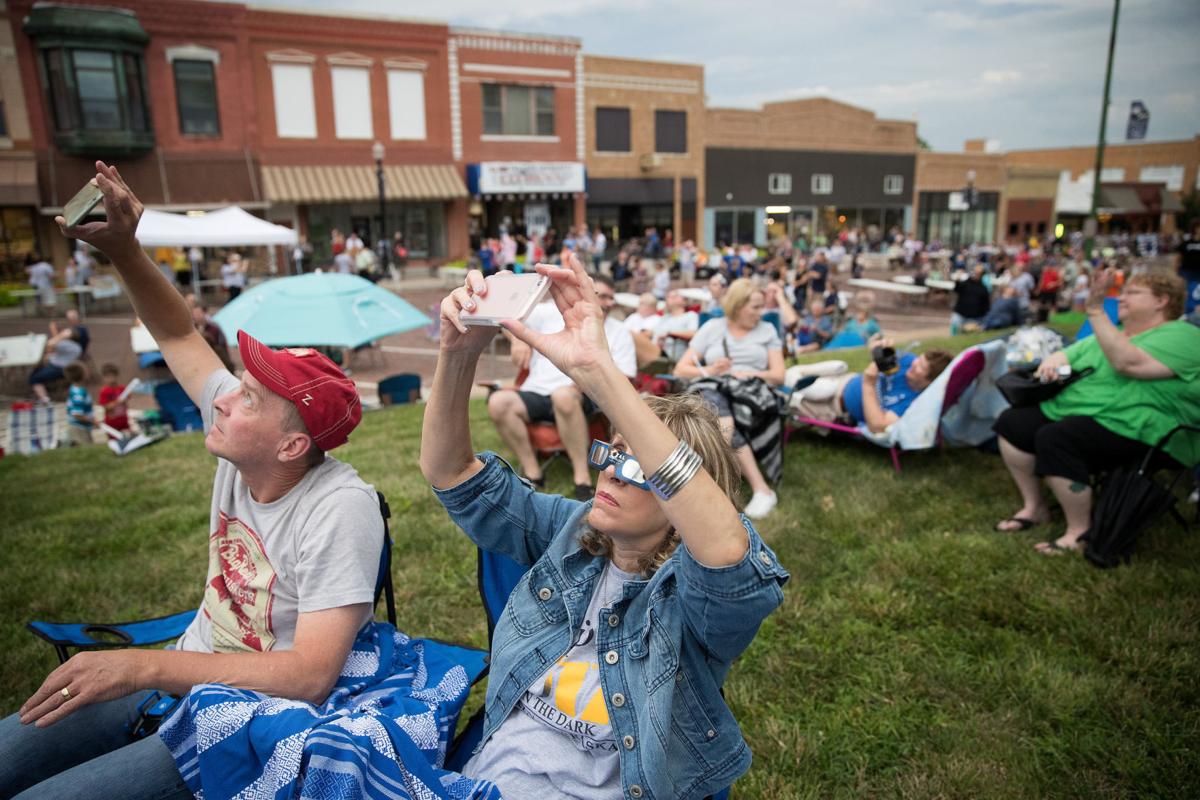 Photos Two years ago, a total solar eclipse crawled across Nebraska