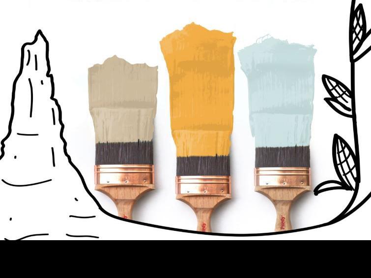 SherwinWilliams made a Nebraska paint color palette, and it's kind of