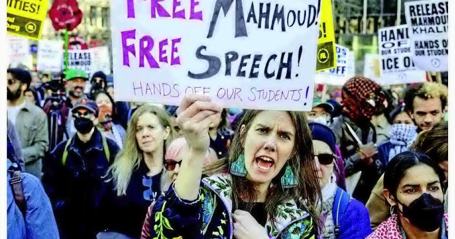 Critics say Trump is trampling free speech