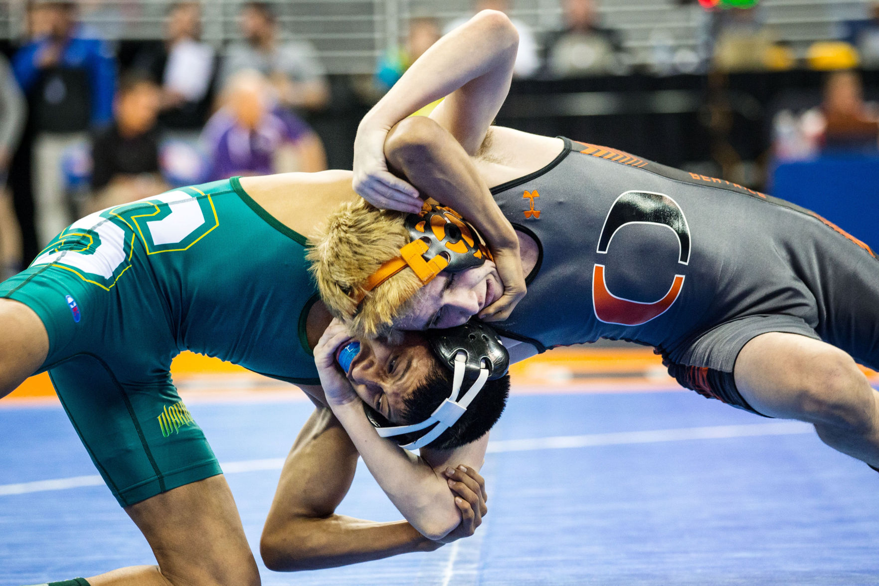 Photos: Day One 2017 Class B State Wrestling Tournament